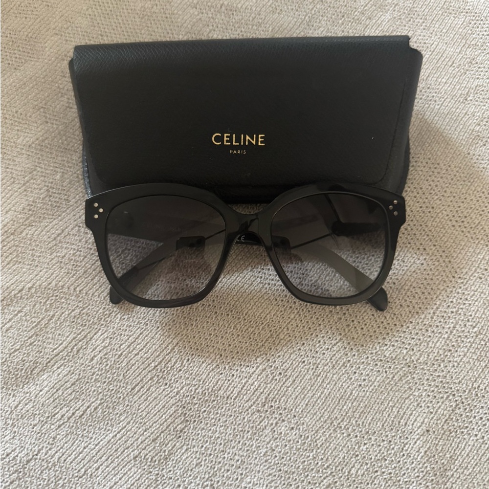 Celine CL40167 Oversized Sunglasses with Gradient Lenses